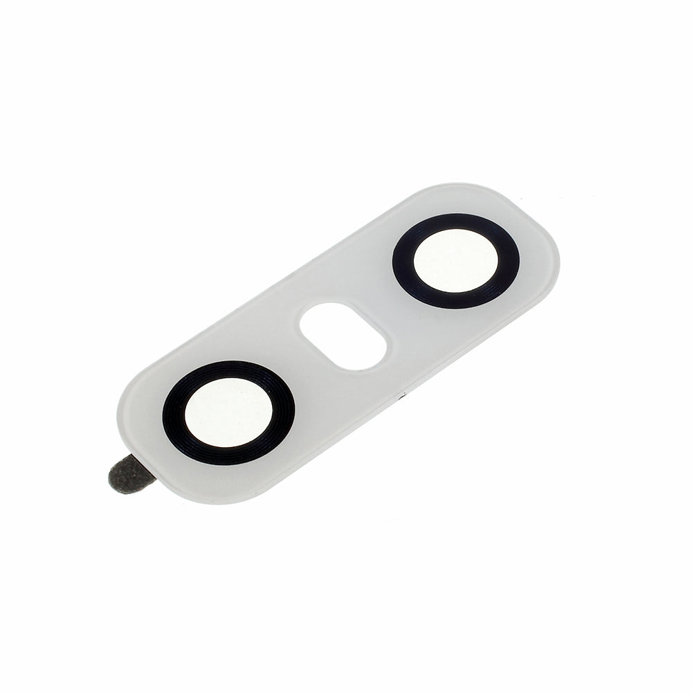 OEM for LG G6 Rear Camera Ring Glass Lens Cover Replacement - Silver