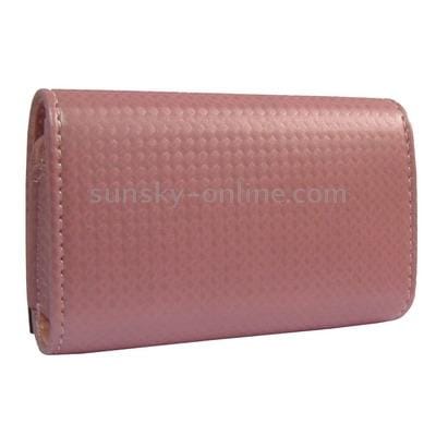 Digital Camera Bag, Compatible Camera Size: 93*50*22mm (Pink)
