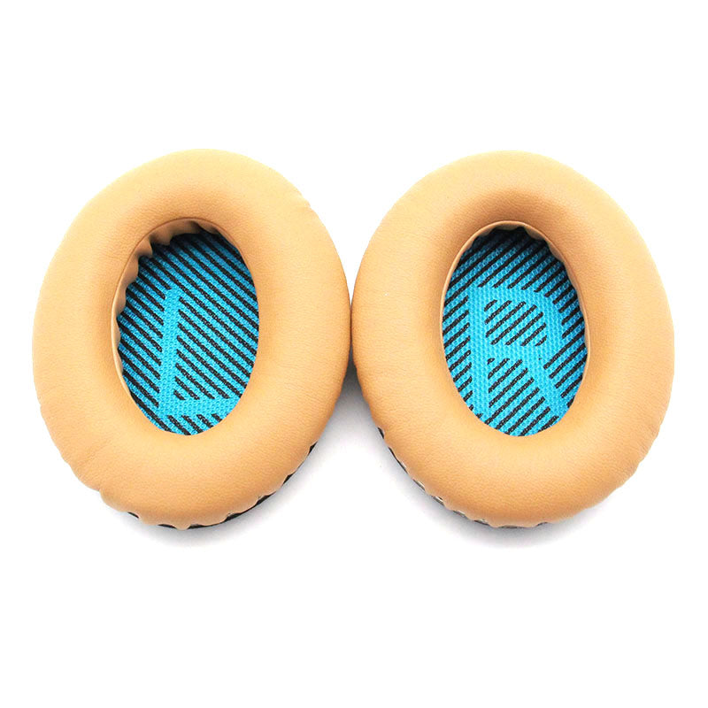JZF-63 1 Pair for Bose QC35 QC25 Quiet Comfort 1 Headphone Replacement Earpads Ear Cushion Cover Headphone Ear Cover - Brown