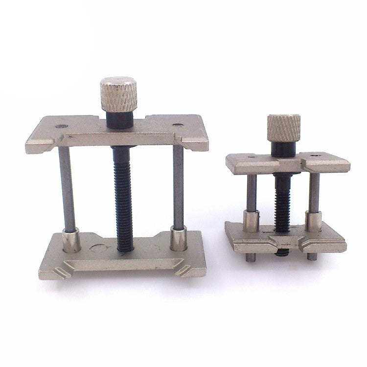 2 Pieces Steel Watch Movement Holder Set