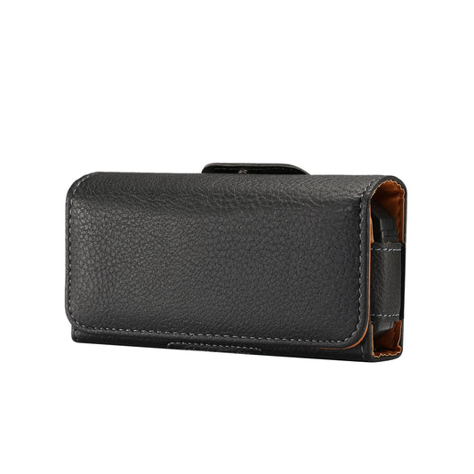 Horizontal Lychee Leather Holster Case with Belt Clip for iPhone SE / Nokia 215 / Gionee W909, Size: 13 x 6.6 x 2.2CM