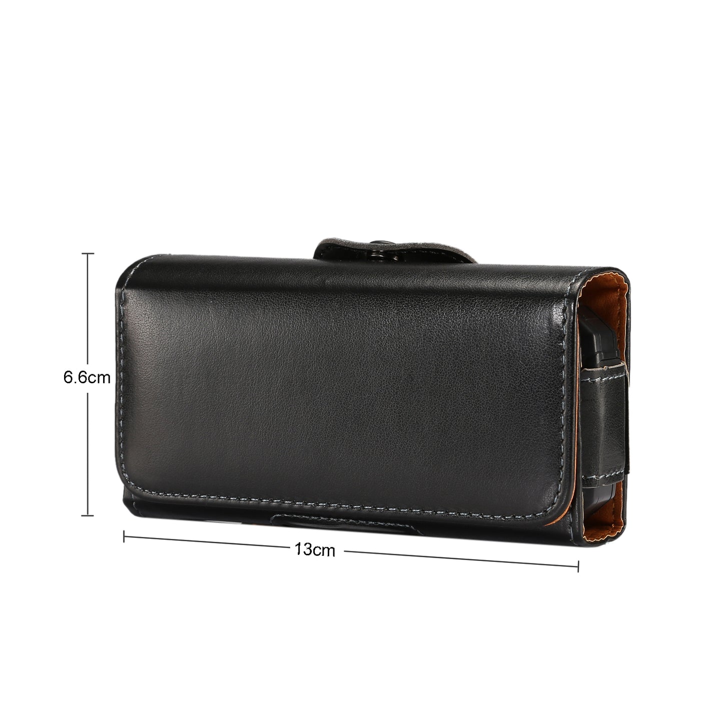 Horizontal Smooth Leather Holster Belt Clip Case for iPhone SE / Samsung S4 mini, Size: 13 x 6.6 x 3.0CM