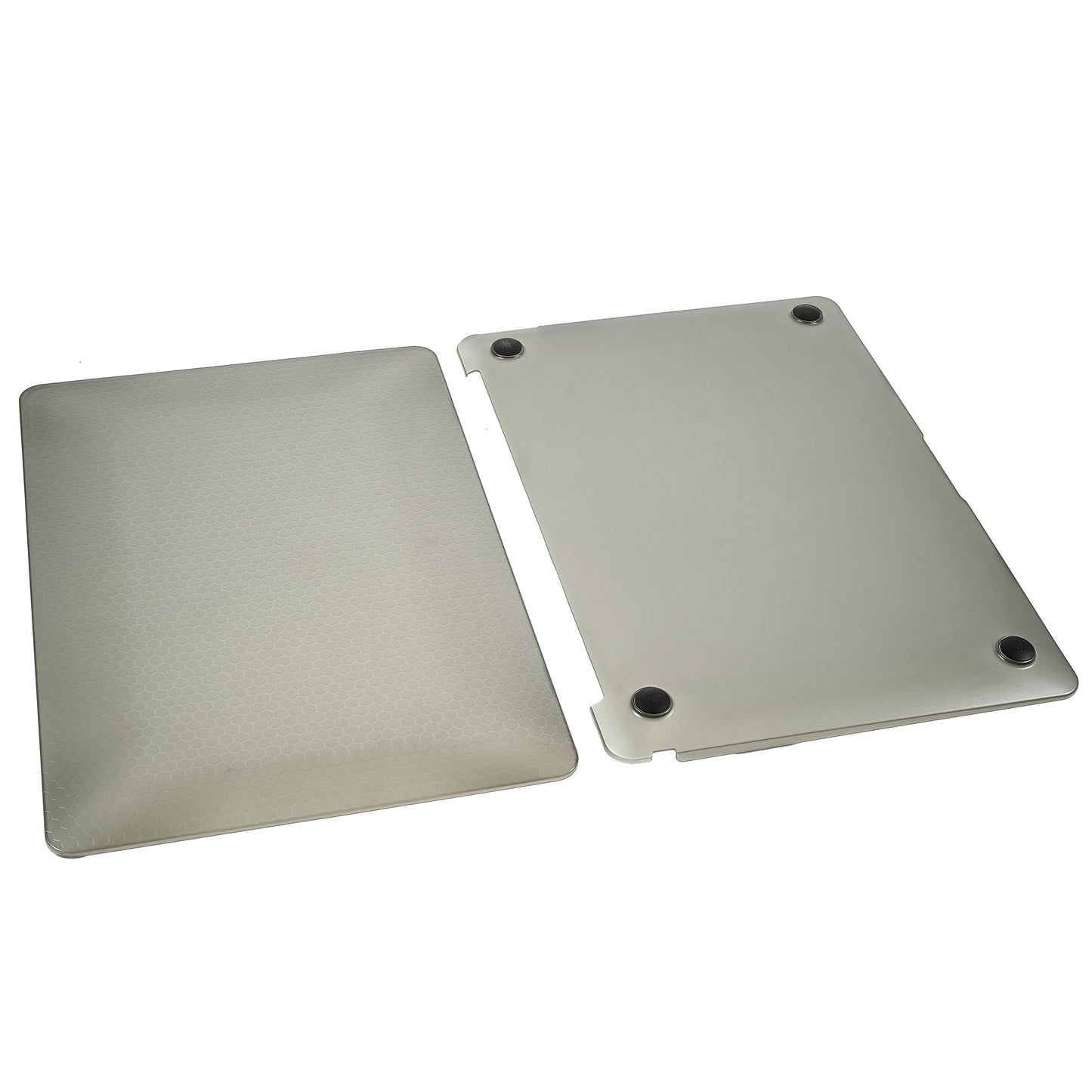 Honeycomb Texture PC Protective Cover Ultra-thin Laptop Case for MacBook Air 13.3-inch with Retina Display A2179 (2020)/A1932/A2337 - Black