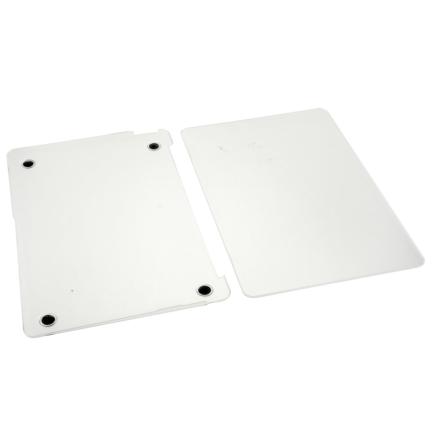 Honeycomb Texture PC Protective Cover Ultra-thin Laptop Case for MacBook Air 13.3-inch with Retina Display A2179 (2020)/A1932/A2337 - Transparent