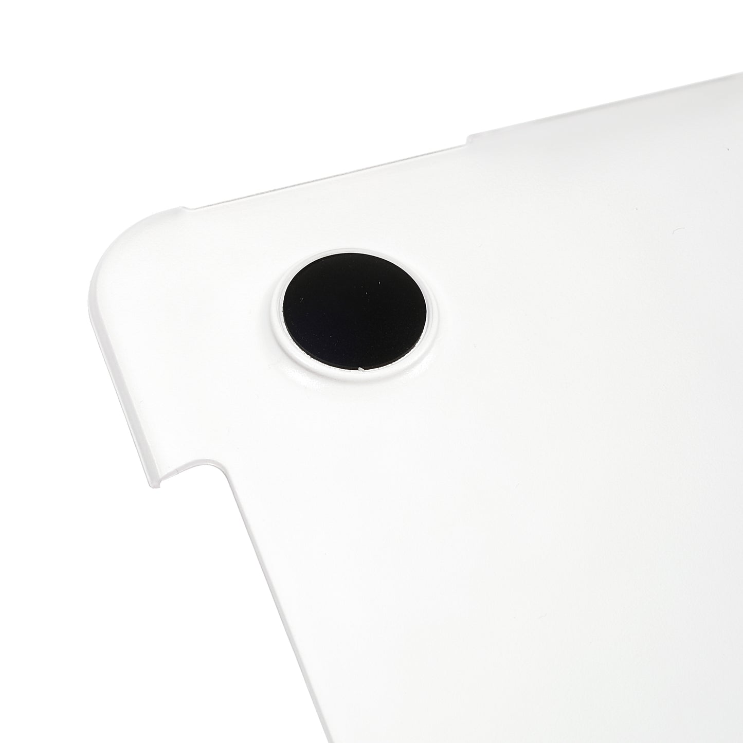 Honeycomb Texture PC Protective Cover Ultra-thin Laptop Case for MacBook Air 13.3-inch with Retina Display A2179 (2020)/A1932/A2337 - Transparent