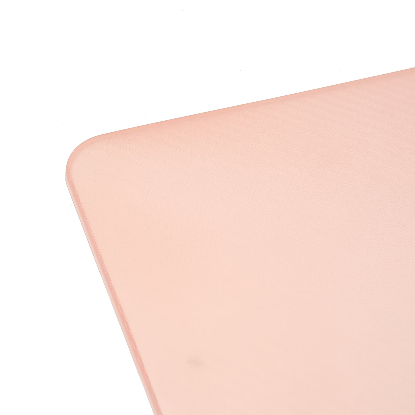 Carbon Fiber Texture Front and Back PC Laptop Protector Case for MacBook Air 13.3-inch with Retina Display A2179 (2020)/A1932/A2337 - Pink