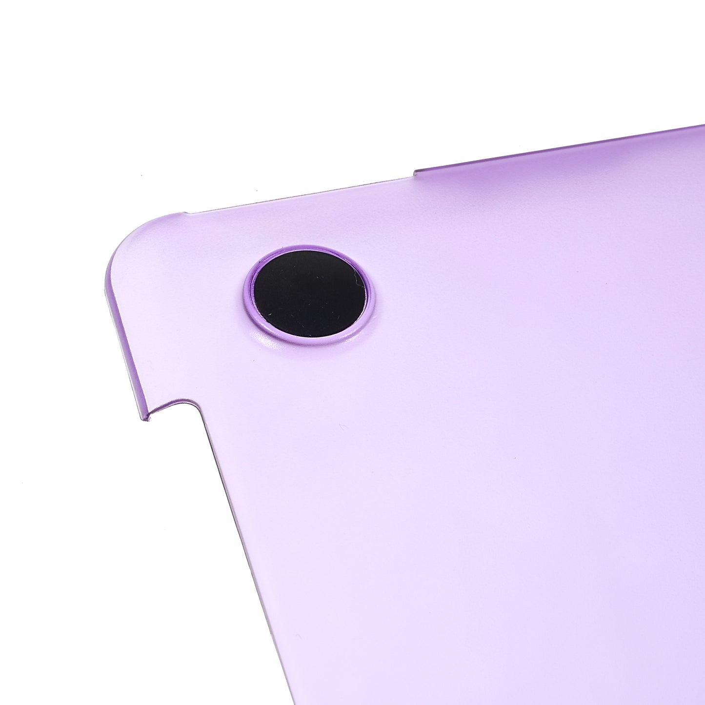 Anti-scratch Dots Pattern PC Shell Front and Back Slim Laptop Case for MacBook Pro 13-inch A1708/A1706/A1989/A2159/A2251/A2289/A2338 - Purple