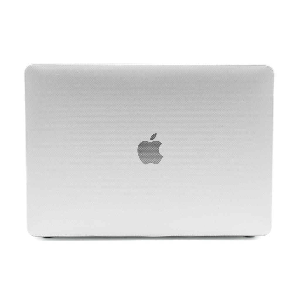 Anti-scratch Dots Pattern PC Shell Front and Back Slim Laptop Case for MacBook Pro 13-inch A1708/A1706/A1989/A2159/A2251/A2289/A2338 - Transparent