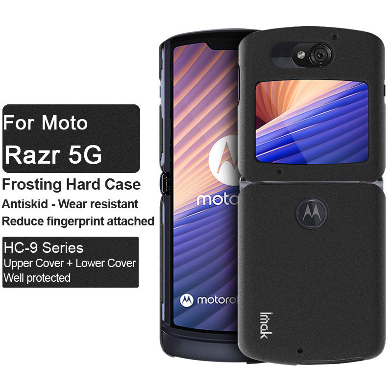 IMAK HC-9 Series Matte Surface Hard PC Phone Shell for Motorola Razr 5G