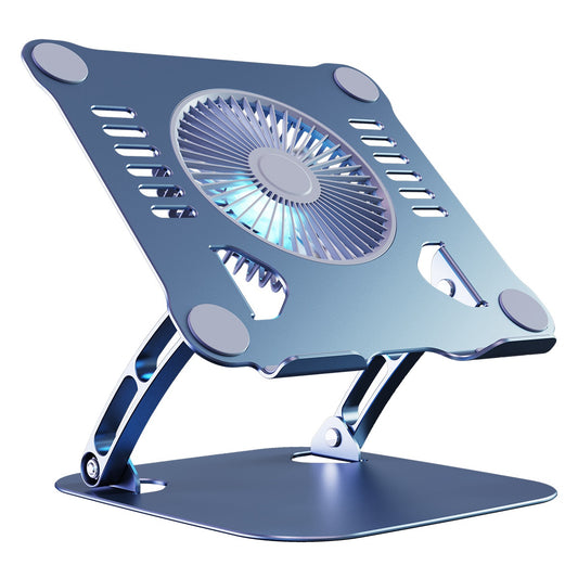 R-JUST HZ22 Laptop Fan Cooling Stand Radiator Adjustable Desktop Notebook Cooler Holder - Grey
