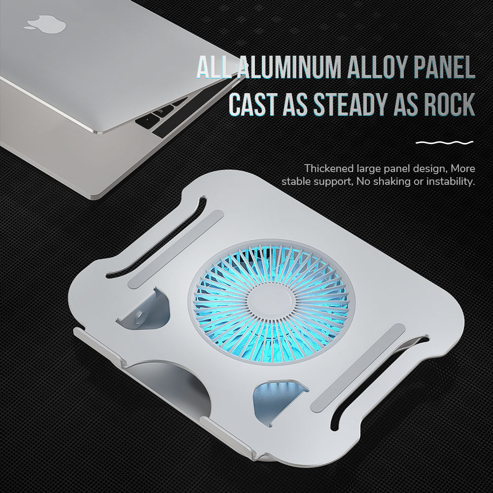 BJ01-05 Laptop Cooling Fan Base Radiator Desktop Adjustable Notebook Holder Cooler Stand