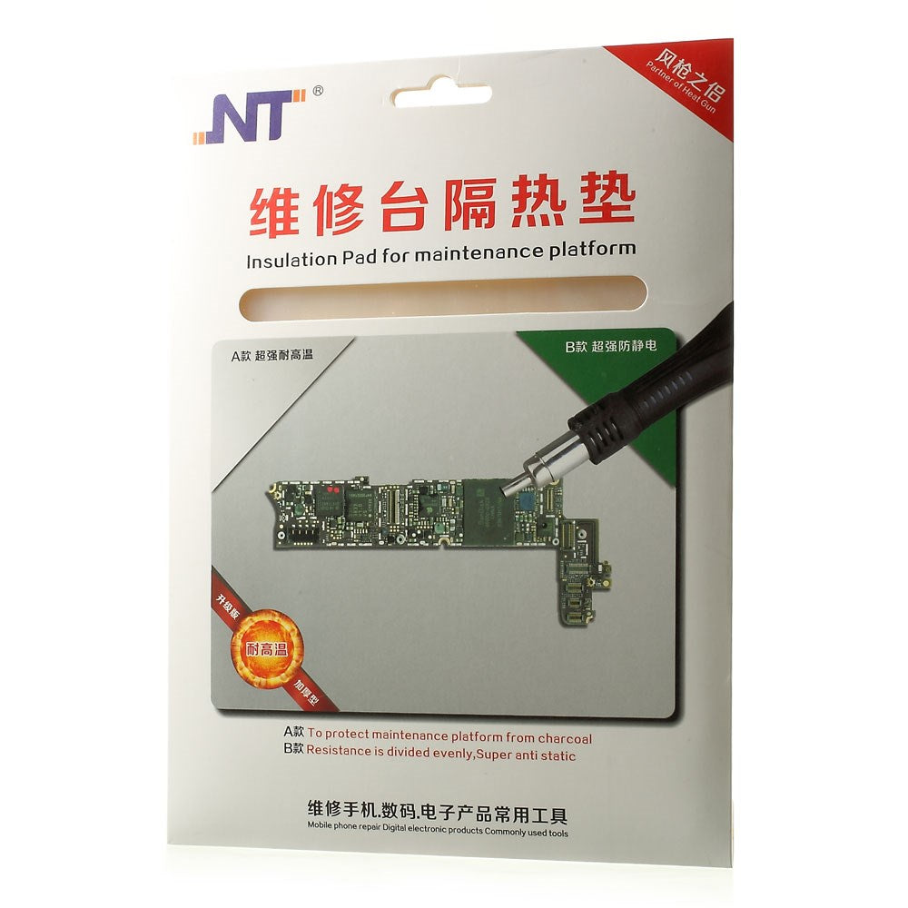 3mm Insulation Pad Silicone Heat Resistance for Maintenance Platform, Size: 23 x 18cm
