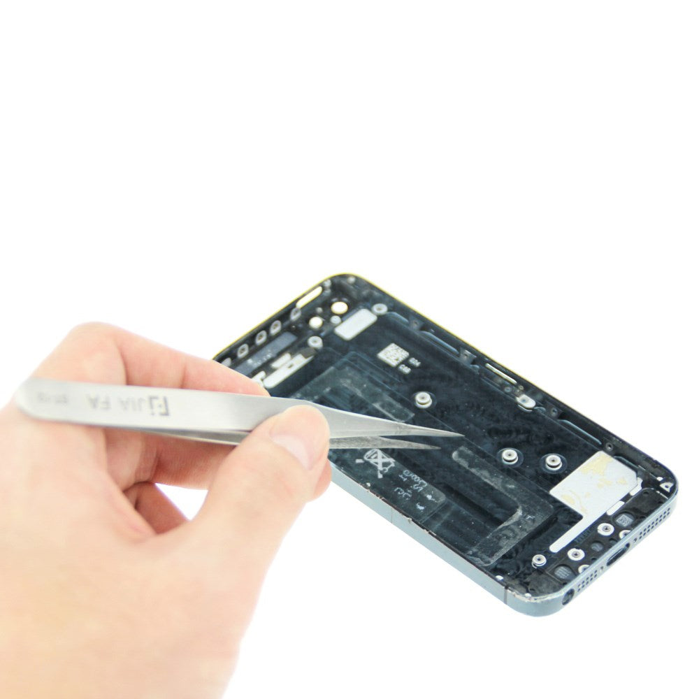 ST-12 High Strength Stainless Steel Point Tipped Straight Tweezers