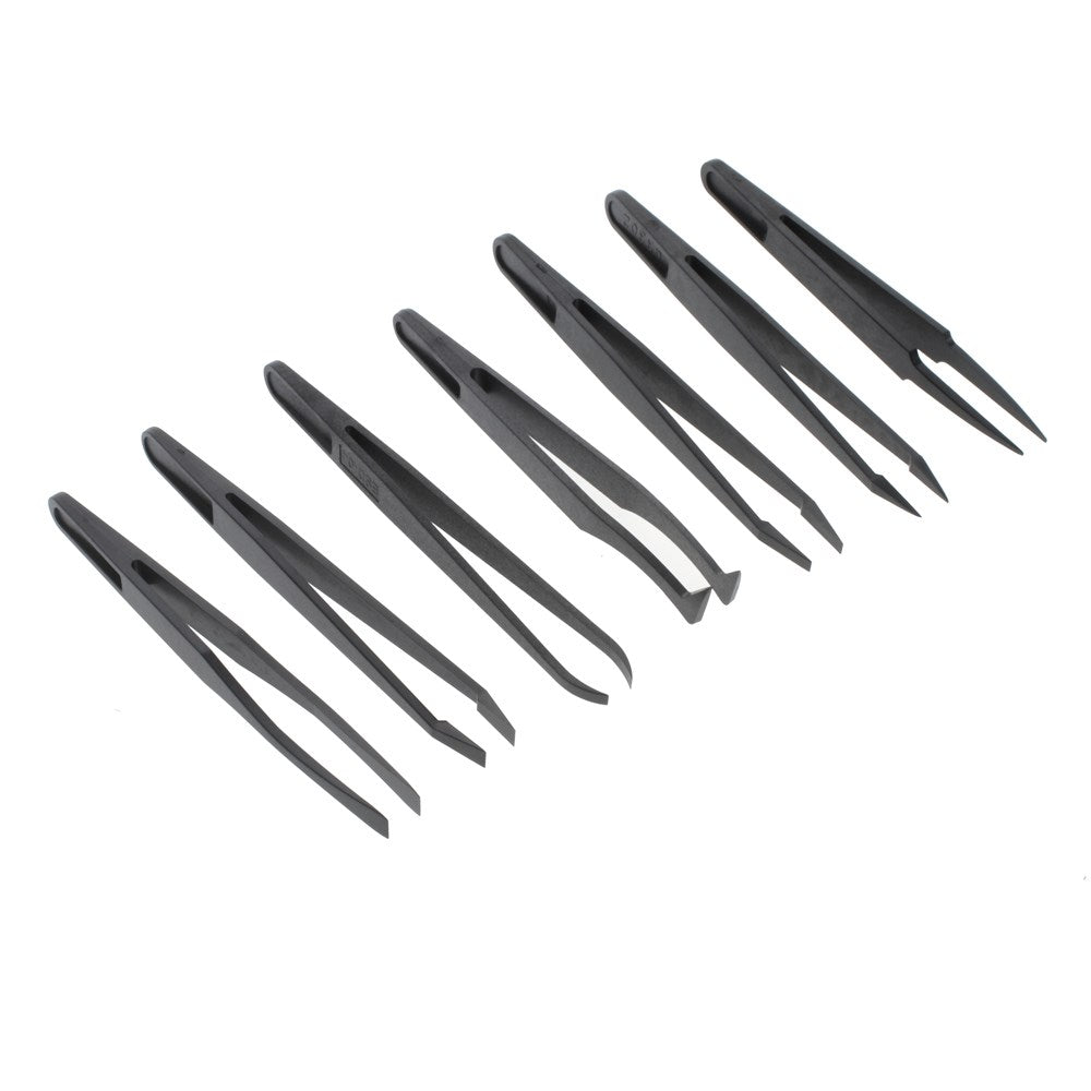 7 in 1 Anti-static Plastic Tweezers Heat Resistant Repair Tool Kit