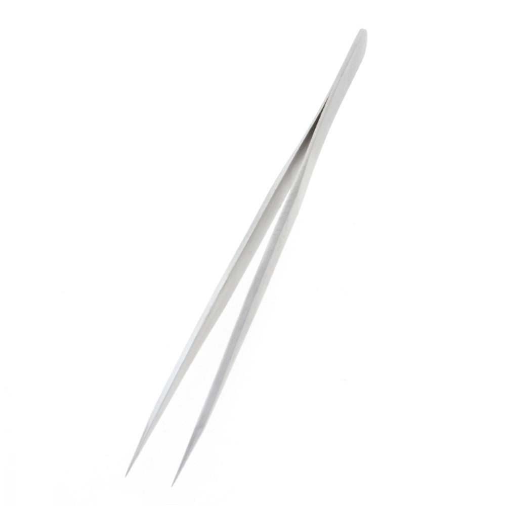 SS-SA Tough Stainless Steel Flat Tipped Straight Tweezer Professional Tool