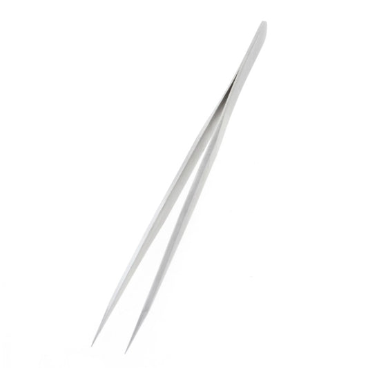 SS-SA Tough Stainless Steel Flat Tipped Straight Tweezer Professional Tool