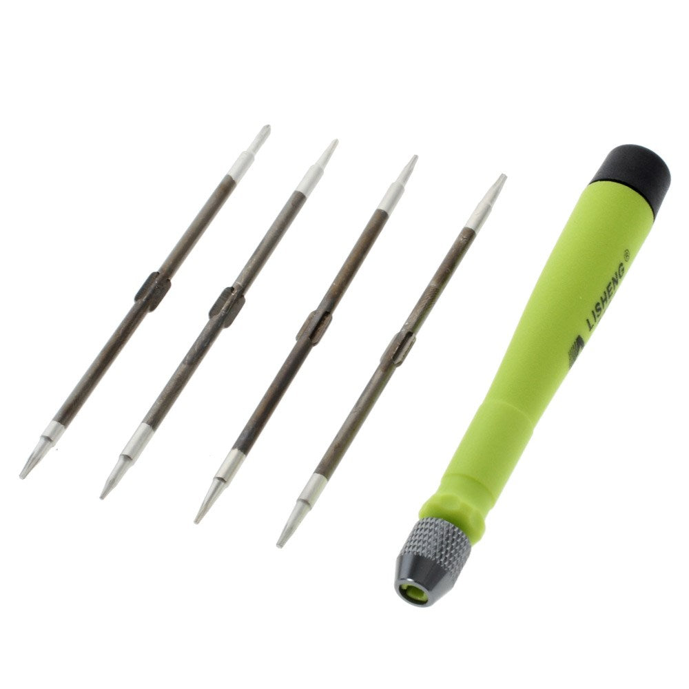 7391A 5 in 1 Screwdriver Kit Magnetic Double Ends Tips Precision Cellphone Repair Tool