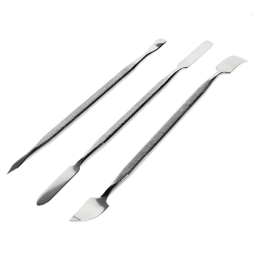 Jakemy 3-in-1 Metal Spudger Pry Opening Repair Tools Set for iPhone iPad Samsung Smartphone Tablet JM-OP07