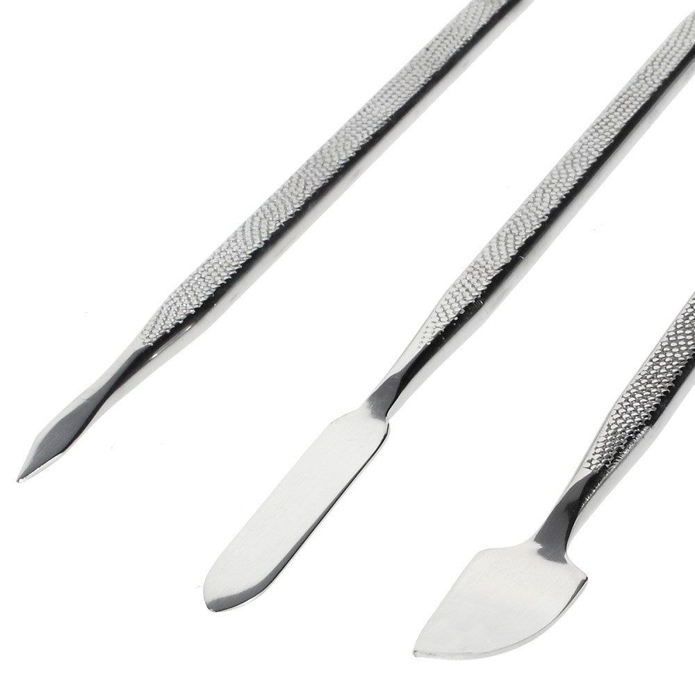 Jakemy 3-in-1 Metal Spudger Pry Opening Repair Tools Set for iPhone iPad Samsung Smartphone Tablet JM-OP07