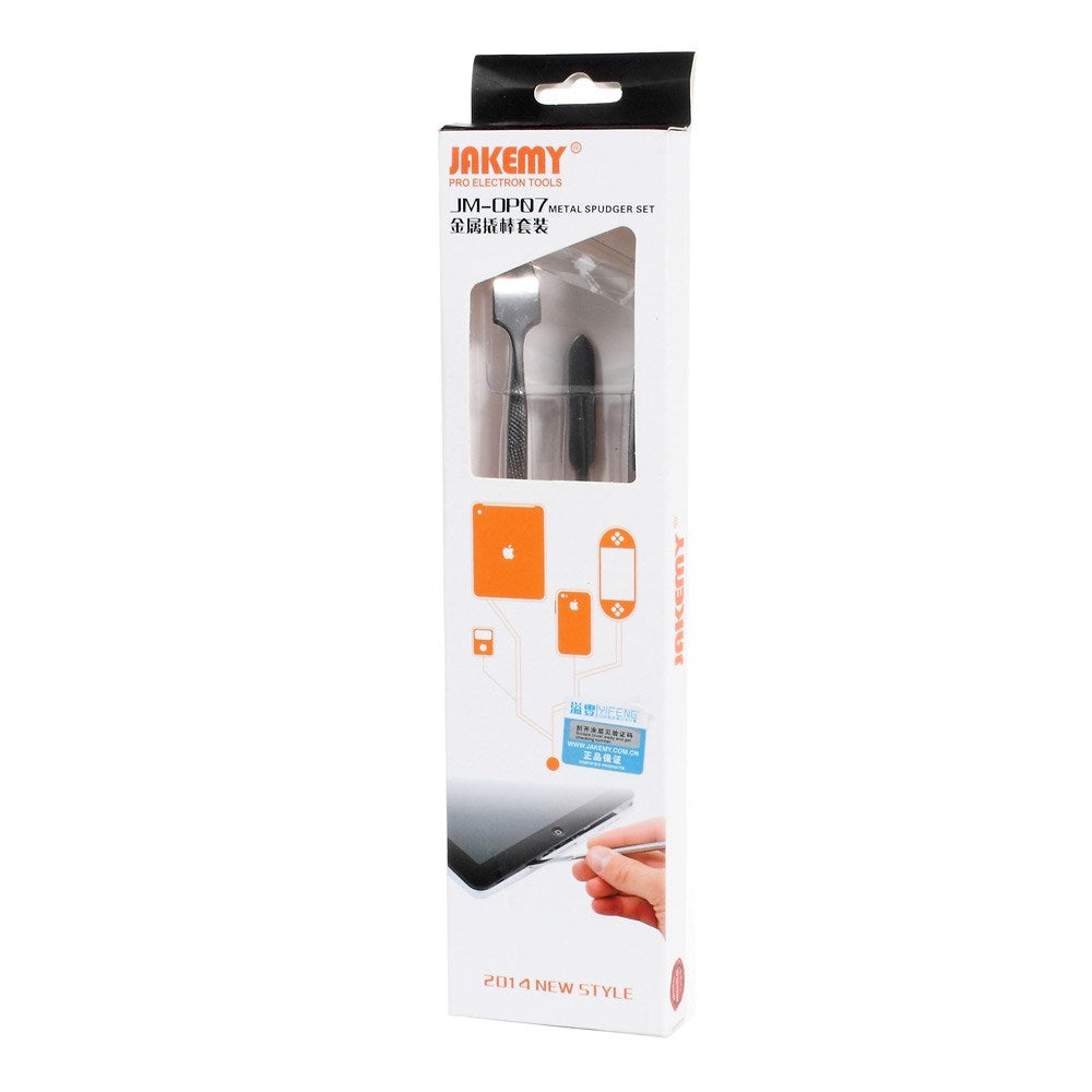 Jakemy 3-in-1 Metal Spudger Pry Opening Repair Tools Set for iPhone iPad Samsung Smartphone Tablet JM-OP07