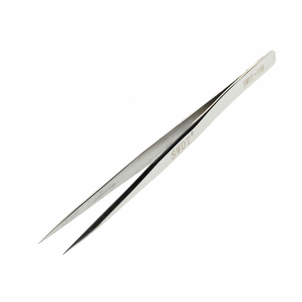 SWDT SS-SA Tough Stainless Steel Point Tipped Straight Tweezer