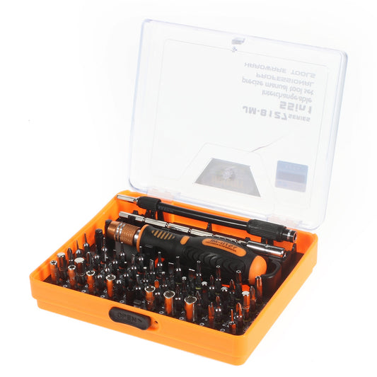 Jakemy JM-8127 Interchangeable Magnetic 54-in-1 Precision Screwdriver Set Repair Tools for Smartphone PC