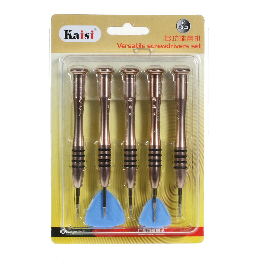 k5222 5 PCs Multifunctional Screwdriver Set Repair Tools Kit for Smartphones