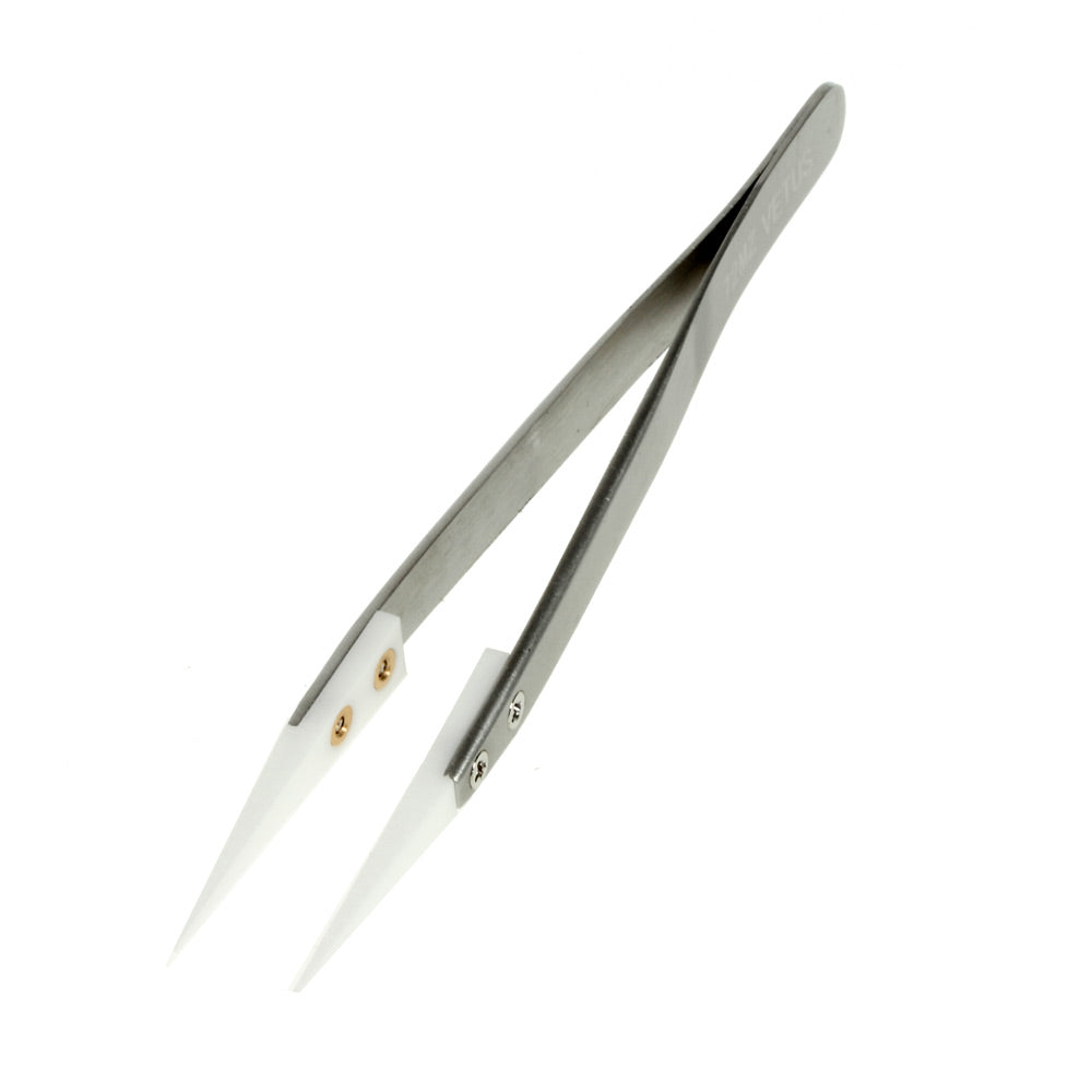 VETUS 72-MZ Anti-static Heat Resistant Ceramic Tweezers