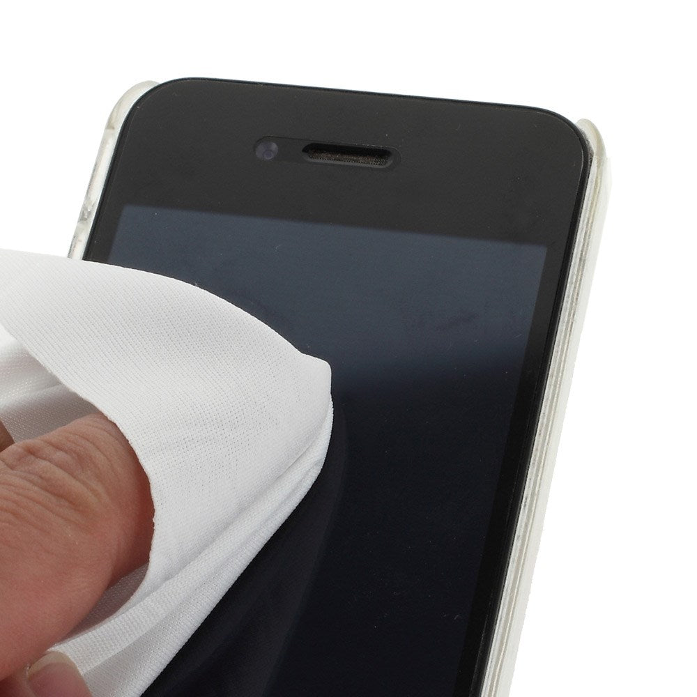 50Pcs/Lot Class 1-10000 Cleanroom Polyester Wiper Wiping Cloth, Size: 14 x 14cm