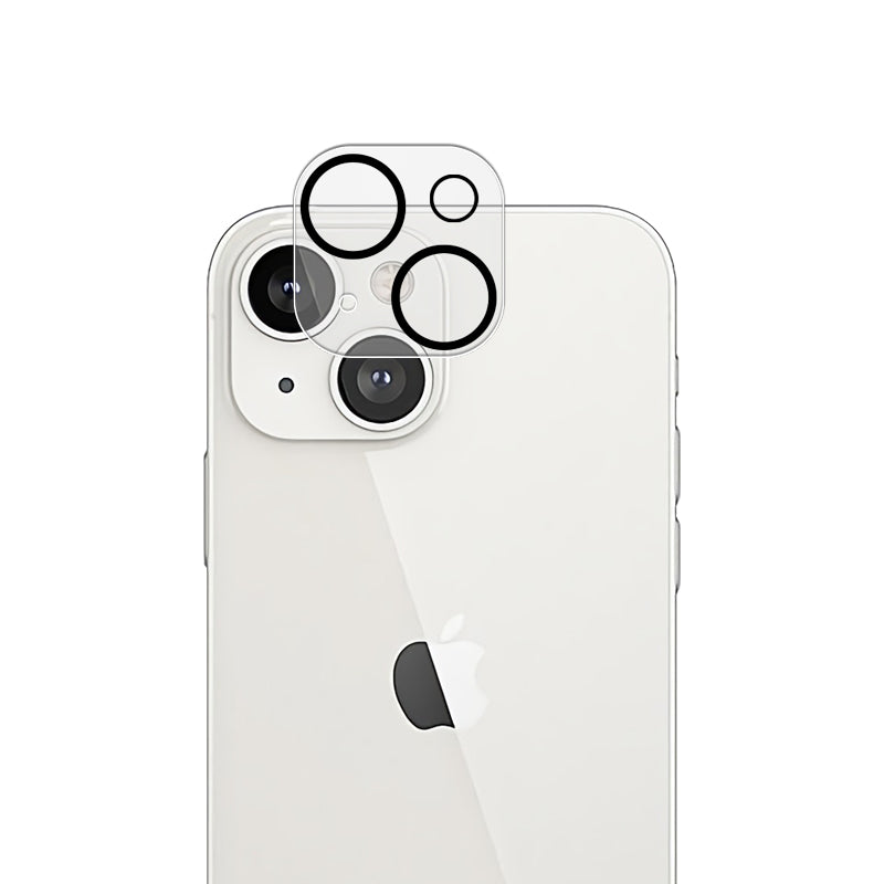 MOCOLO Camera Lens Protector for iPhone 15 , Silk Printing HD Tempered Glass Lens Film with Night Circle