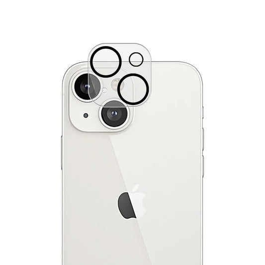MOCOLO Camera Lens Protector for iPhone 15 , Silk Printing HD Tempered Glass Lens Film with Night Circle