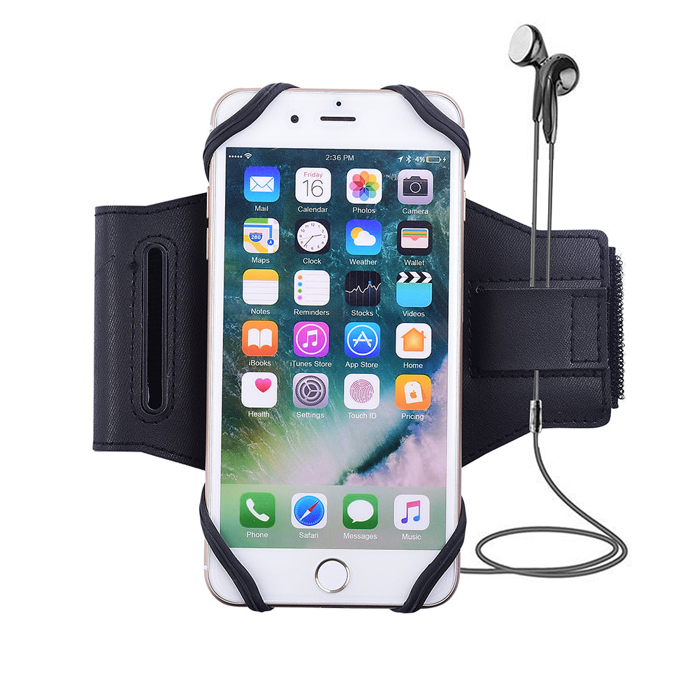 Universal Flexible Octopus Magnetic Armband Case Jogging Running Phone Case for iPhone Samsung Huawei