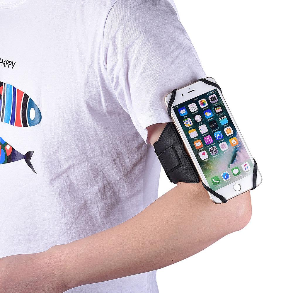 Universal Flexible Octopus Magnetic Armband Case Jogging Running Phone Case for iPhone Samsung Huawei