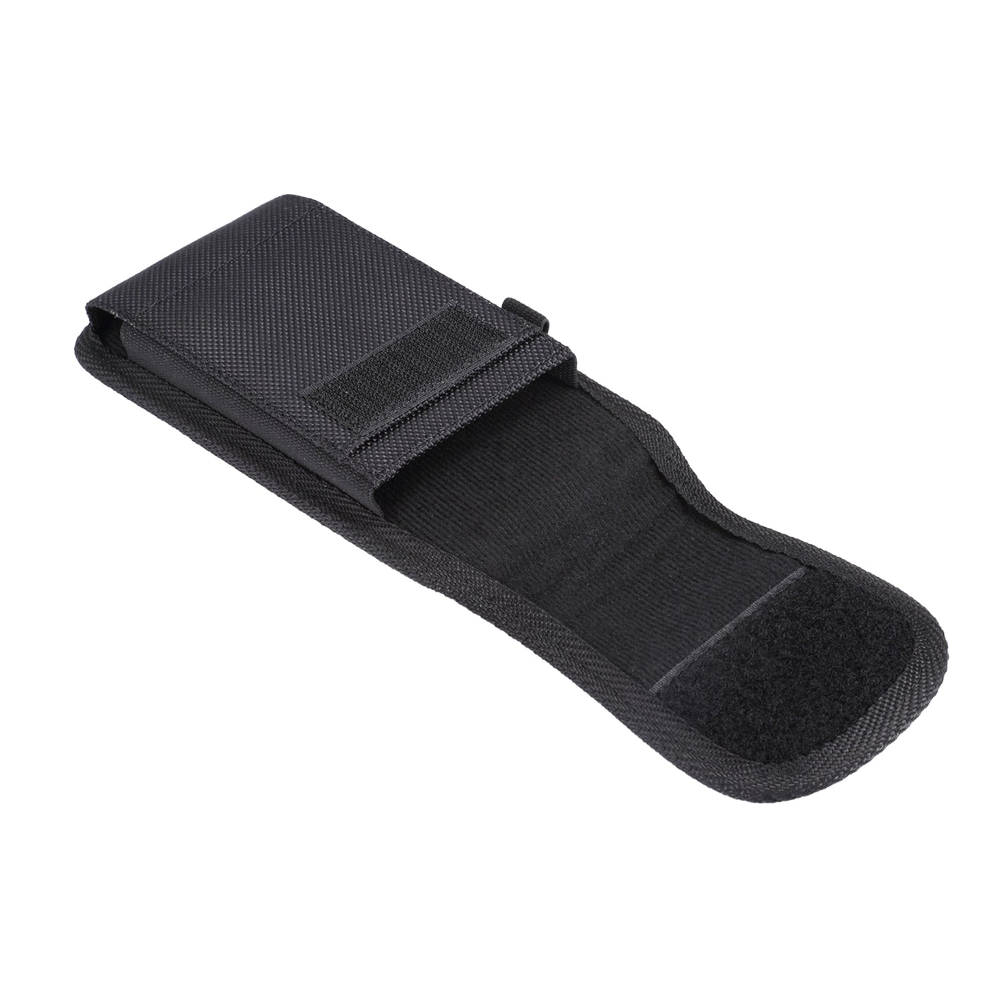Universal Clip Oxford Cloth Hanging Waist Bag Card Holder Pouch Men Mobile Phone Bag for 4.7-5.0 inch Smartphones - Black