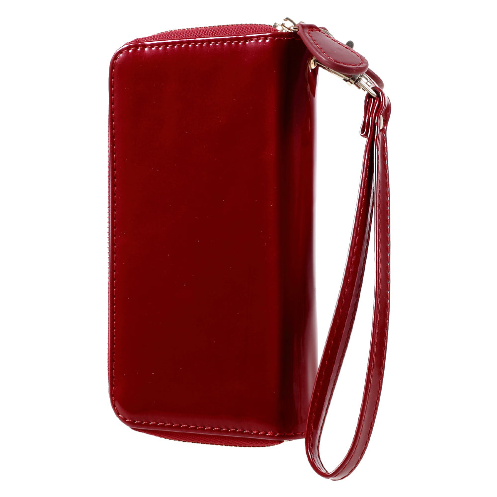Handbag Style Leather Wallet Pouch Mobile Cover for iPhone 8/7/6s/6, Size: 141 x 70mm - Red
