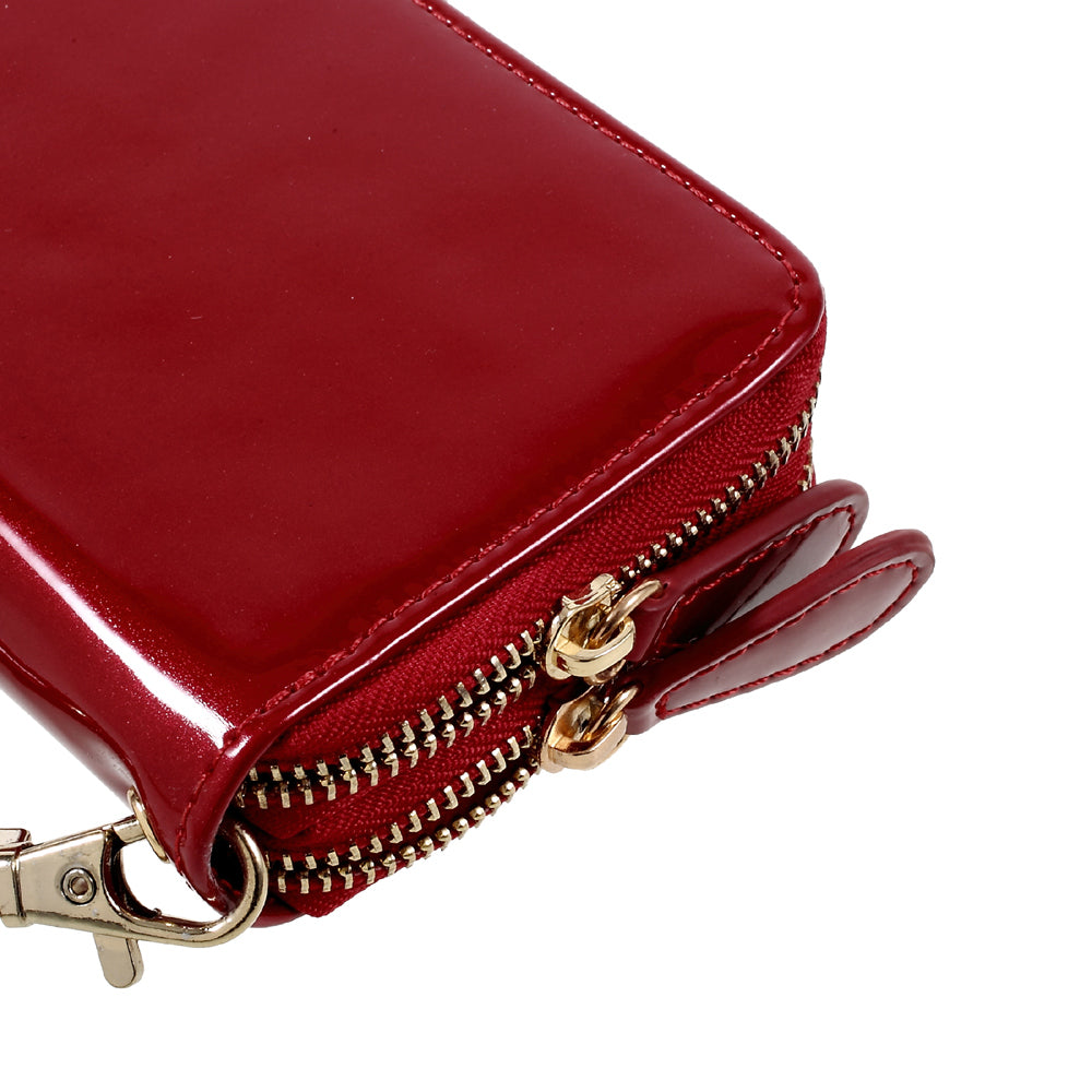 Handbag Style Leather Wallet Pouch Mobile Cover for iPhone 8/7/6s/6, Size: 141 x 70mm - Red