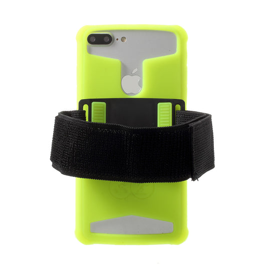 4.0-4.2inch Noctilucent Sports Armband Cover for iPhone 5 / 5c / 5s etc - Yellow