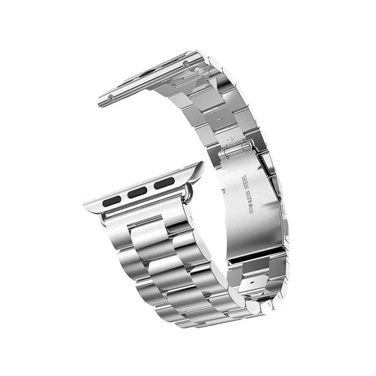 XINCUCO Stainless Steel Watch Band for Apple Watch Series 8 45mm / Ultra 49mm / 7 45mm / Series / 6 SE / SE (2022) / 5 / 4 44mm / Series 3 / 2 / 1 42mm with Axle Connectors