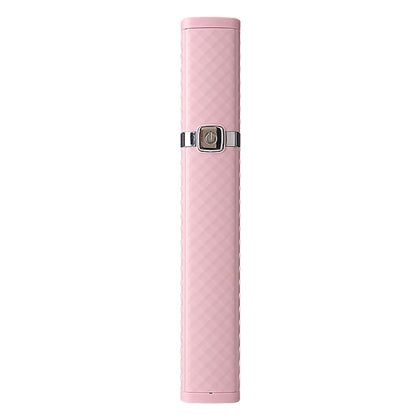 ROCK Lightweight and Extendable Mini Lipstick Wired Selfie Stick - Pink