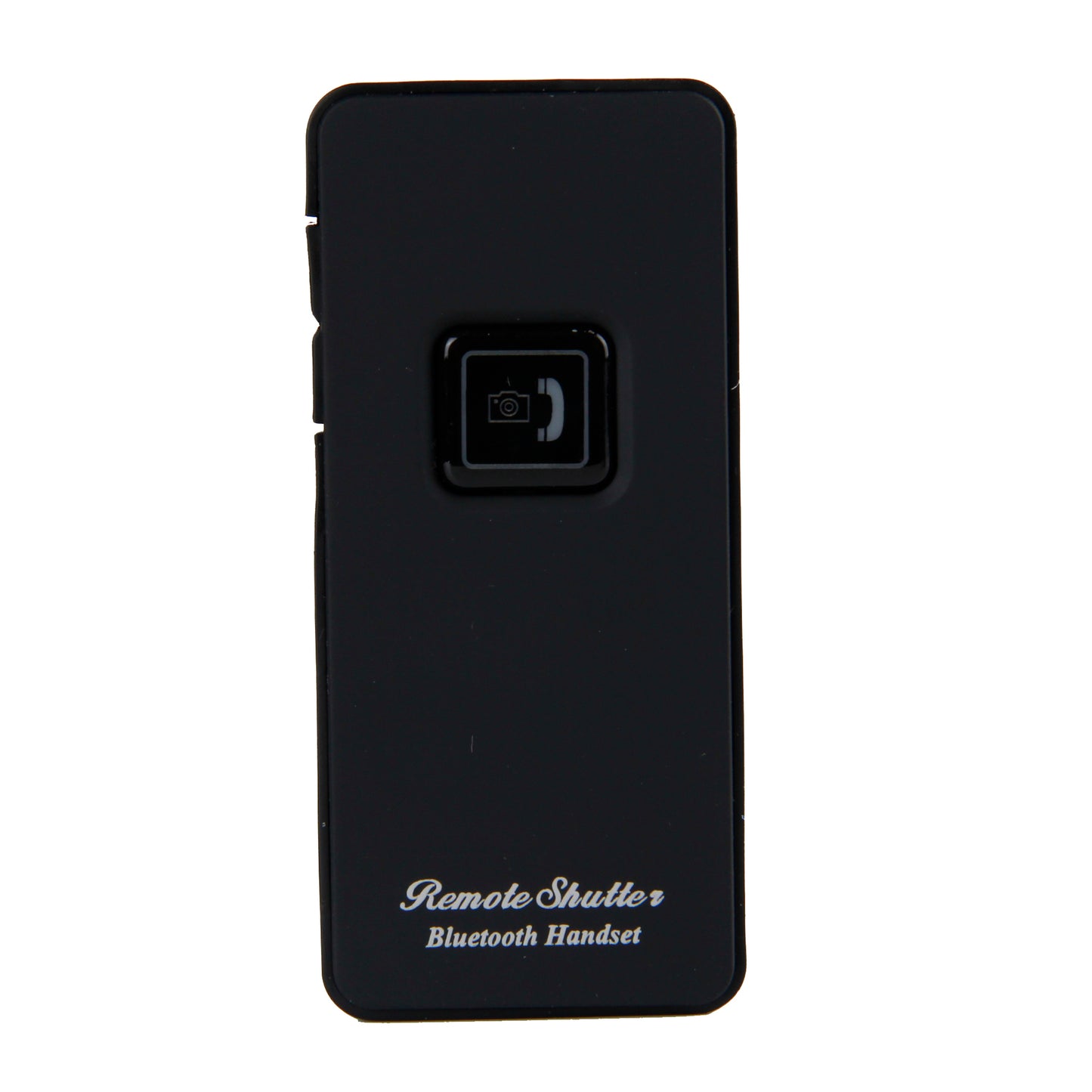 Portable 2-in-1 Bluetooth 4.1 Handset Headphone + Remote Shutter Control for Android/iOS Devices - Black