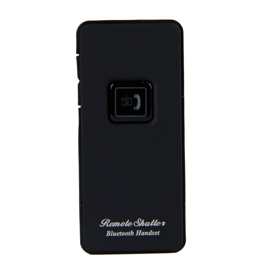 Portable 2-in-1 Bluetooth 4.1 Handset Headphone + Remote Shutter Control for Android/iOS Devices - Black