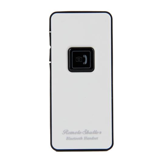2-in-1 Bluetooth 4.1 Handset Headphone + Remote Shutter Control for Android/iOS Devices - White