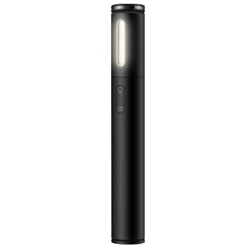 HUAWEI CF33 Mini Bluetooth Selfie Stick with LED Fill Light for iPhone X/8/8 Plus Etc - Black