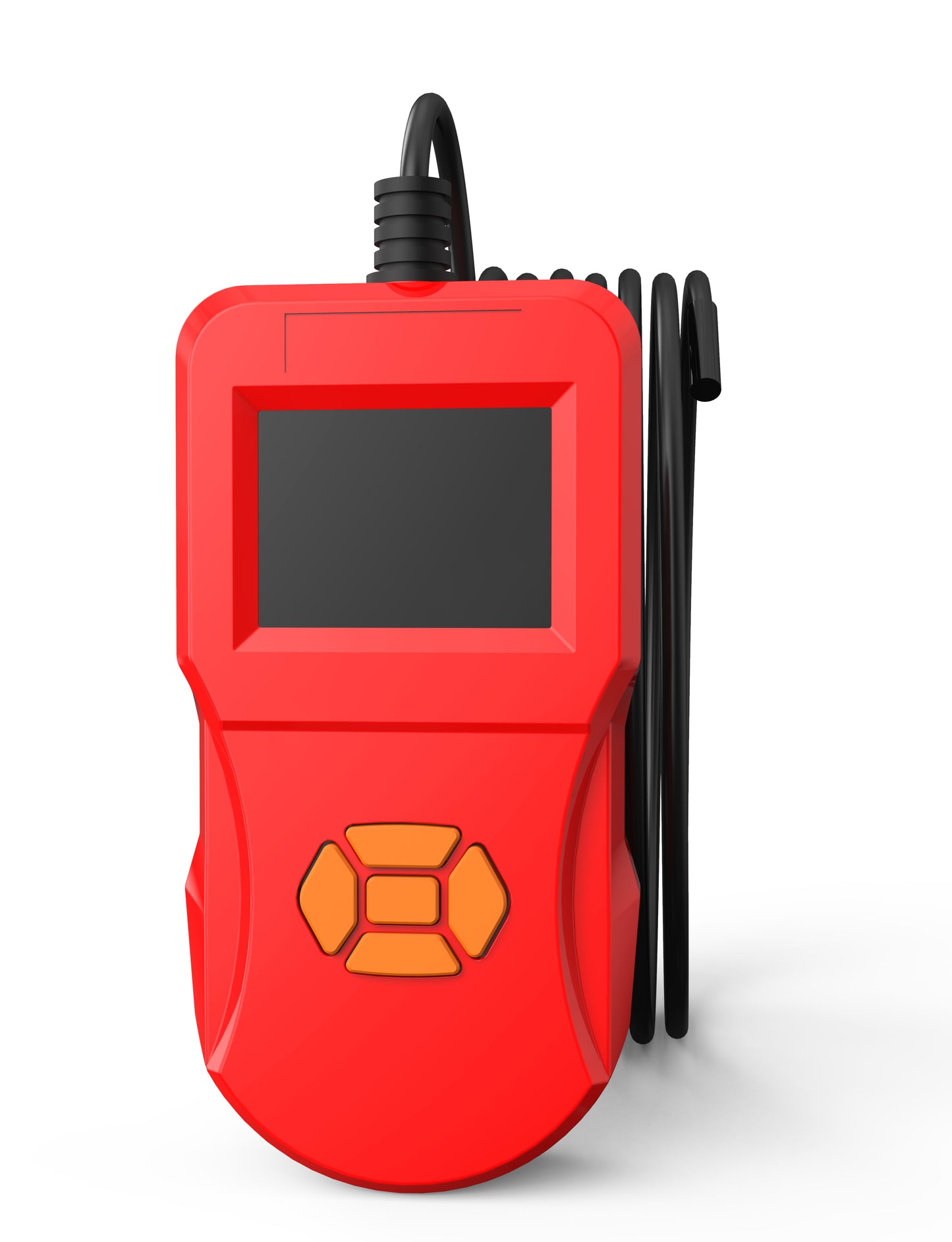 Inskam127 2.4 inch IPS Digital Inspection Endoscope IP67 Waterproof Camera Diameter 5.5MM Rigid Line 3M - Red