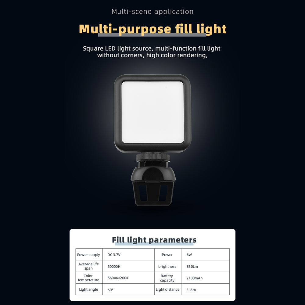 EWB8376_1 Video Conference Lighting Kit 49 LEDs Webcam Lighting Home Office Lighting Live Broadcast