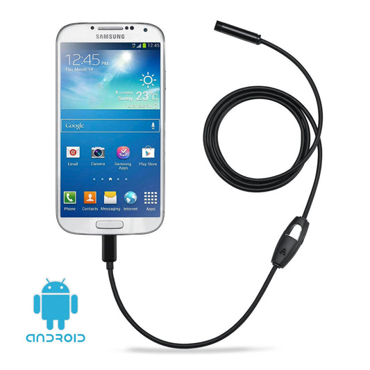 2m Waterproof Micro USB Industrial Endoscope for Laptops OTG Android Smartphones