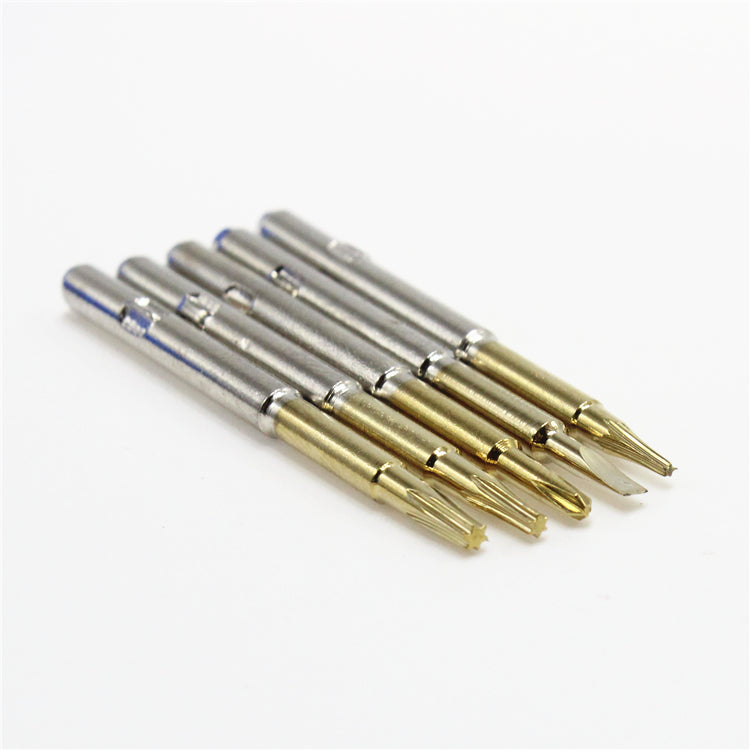 5-in-1 Professional Disassembling Repair Opening Tool Screwdriver Set for iPhone Repair - Red