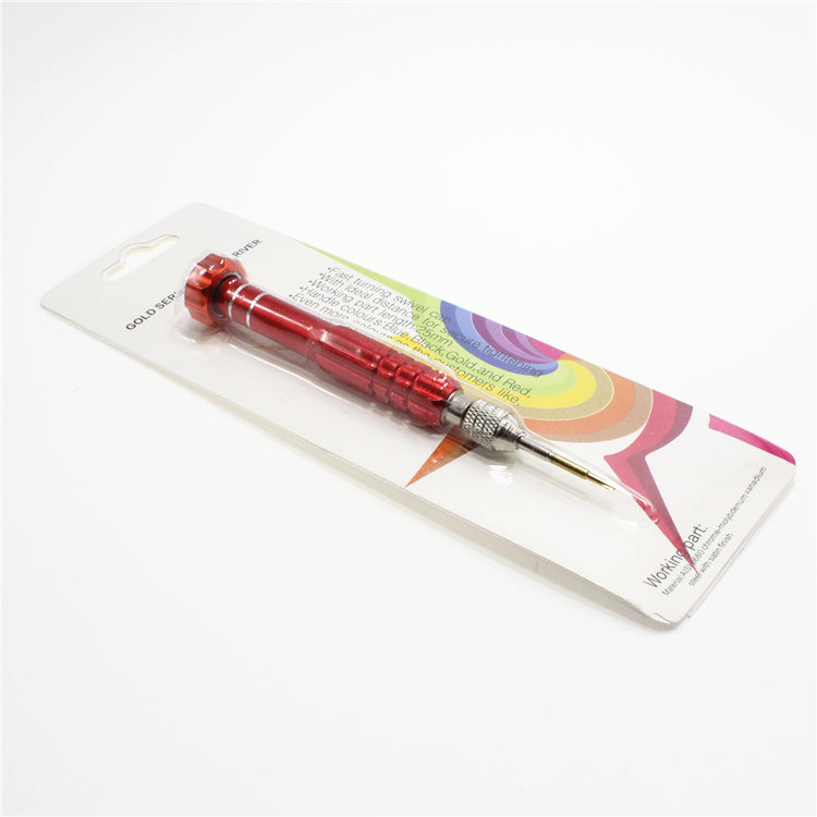 5-in-1 Professional Disassembling Repair Opening Tool Screwdriver Set for iPhone Repair - Red