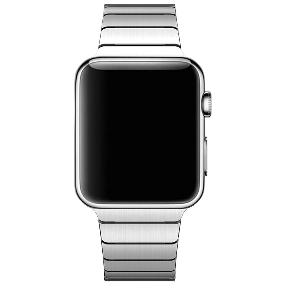 Stainless Steel Watch Band Link Bracelet for Apple Watch Series 8 7 41mm / Series 6 SE / SE(2022) 5 4 40mm / Series 3 2 1 38mm - Silver Color