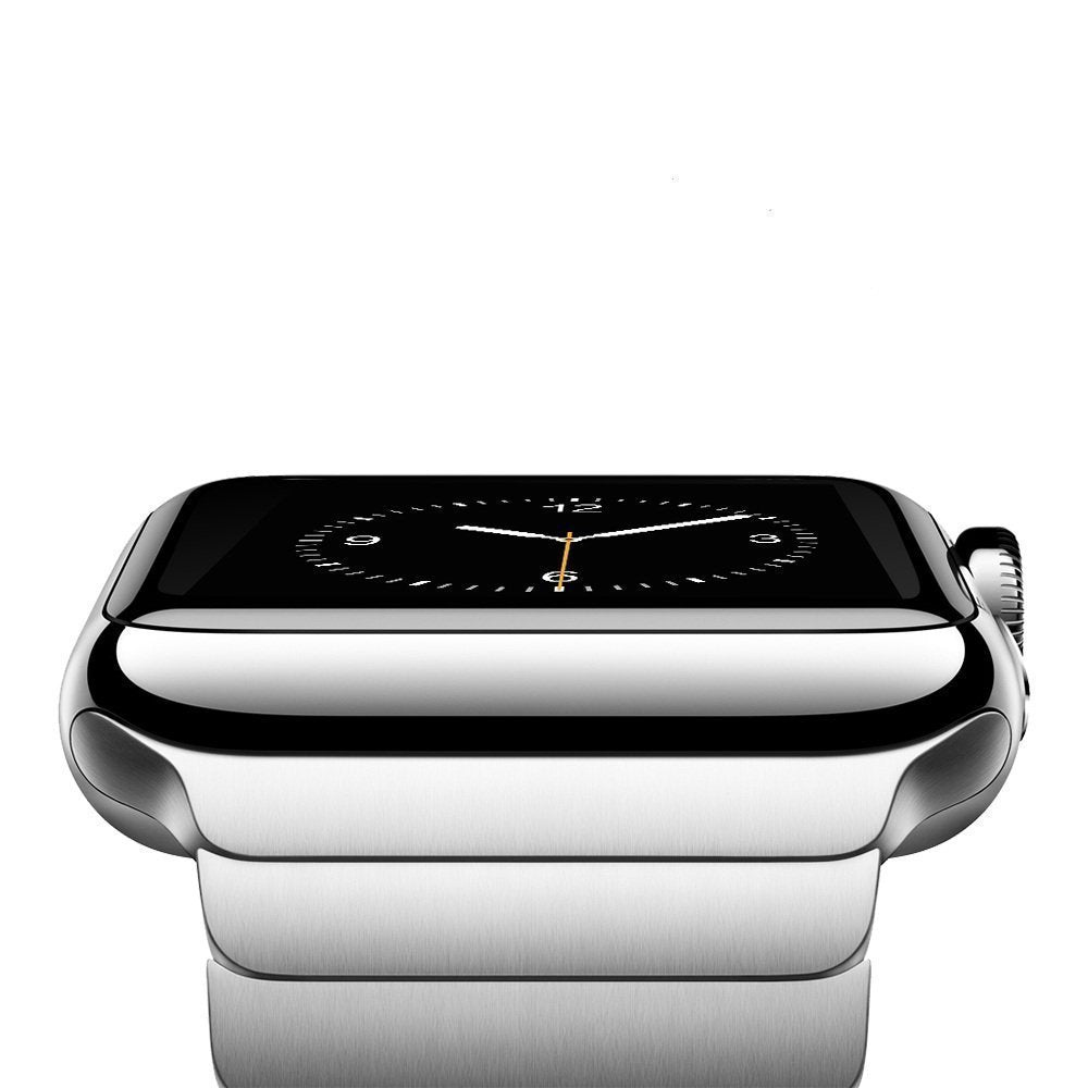 Stainless Steel Watch Band Link Bracelet for Apple Watch Series 8 7 41mm / Series 6 SE / SE(2022) 5 4 40mm / Series 3 2 1 38mm - Silver Color